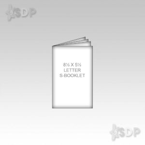 8.5" X 5.5" SMALL 12 PAGE BOOKLET - Sets of 50